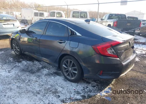 2021 Honda Civic Ex z USA, uszkodzony, nr VIN 19XFC1F31ME203470